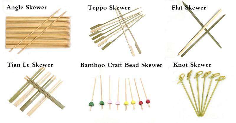 bamboo skewers