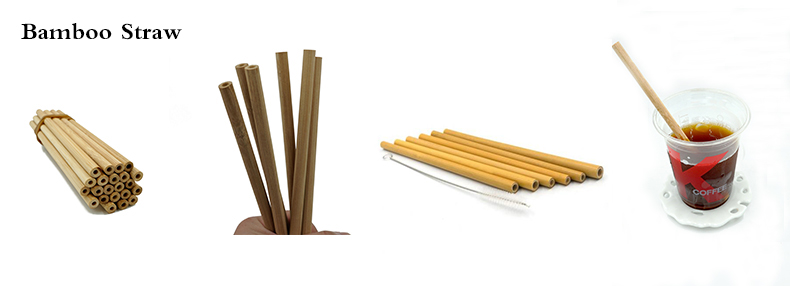 Biodegradable Bamboo Straws