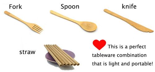 handmade bamboo tableware