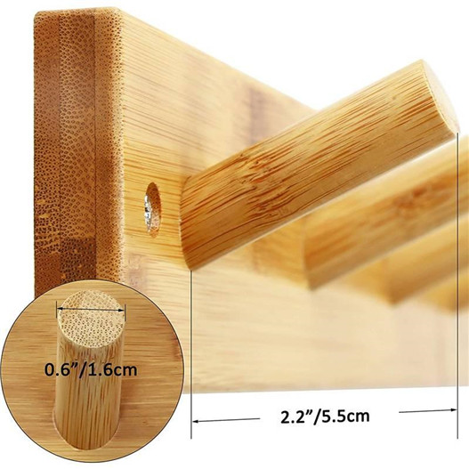 Wooden clothes hanger