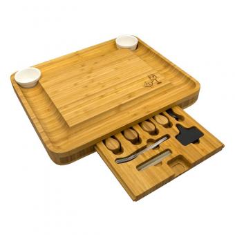 Bamboo Cheese Board set