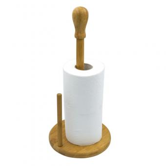 Bamboo Paper Towel Holder