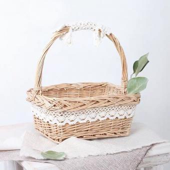 Bamboo Picnic Basket